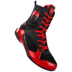 Chaussures de Boxe Pro Venum Elite Noir/Rouge 41