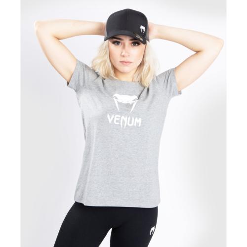 T-Shirt Venum Classic - Pour Femmes - Gris Chiné Clair XS